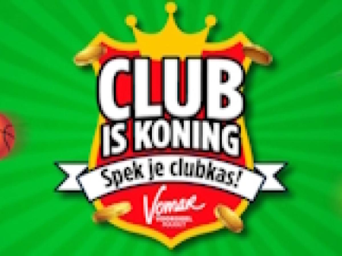 Spek je clubkas met Club is Koning!