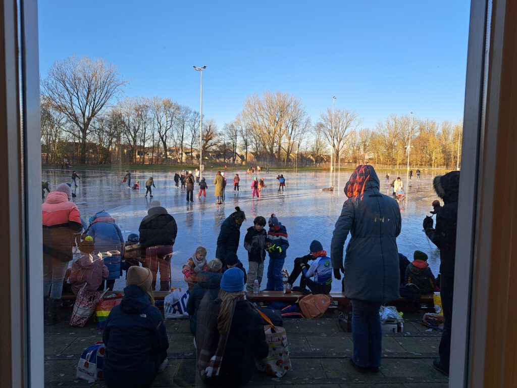 IJs op de baan, januari 2024