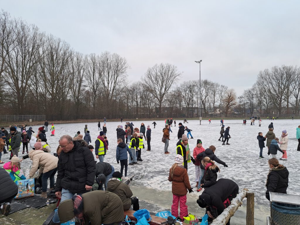 IJs op de baan, januari 2024