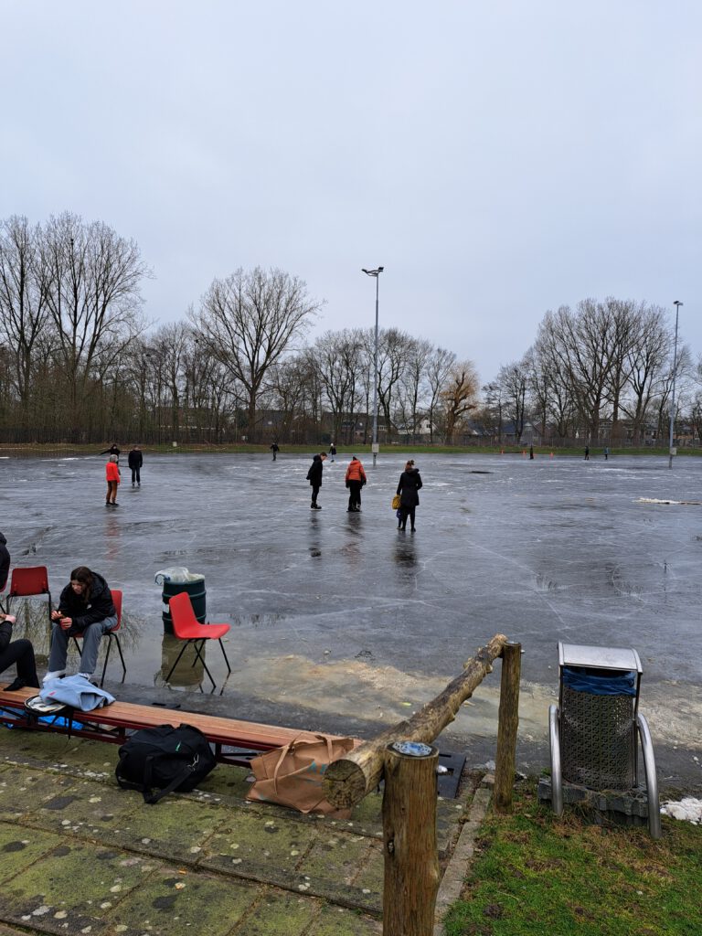 IJs op de baan, januari 2024