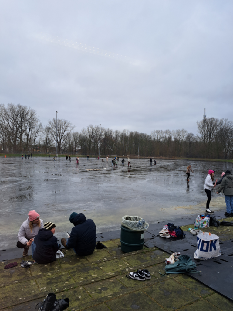 IJs op de baan, januari 2024