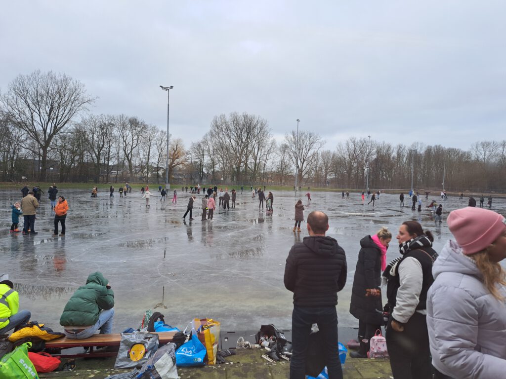 IJs op de baan, januari 2024